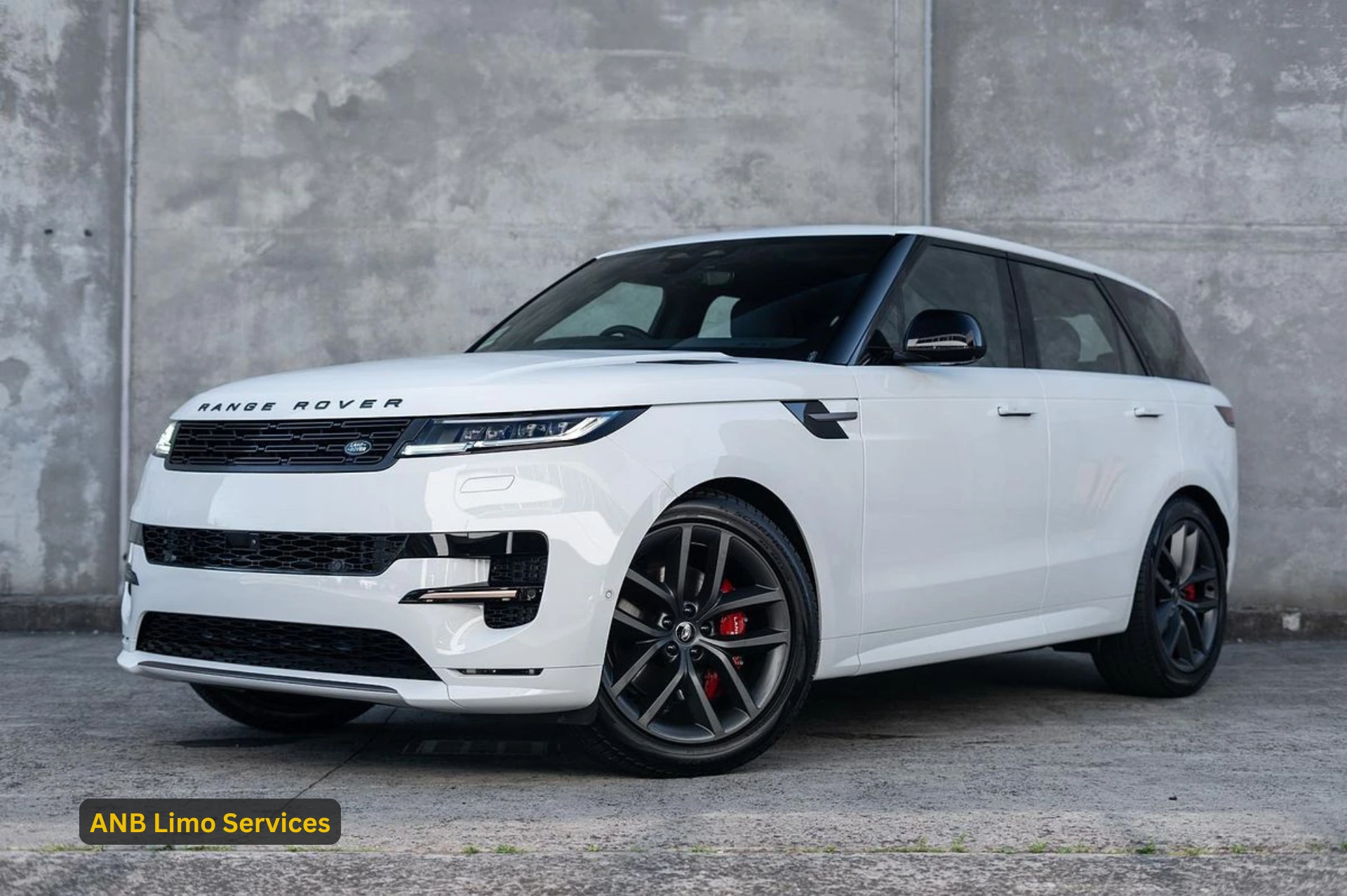 White Range Rover