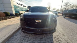 Executive black car for corporate travel