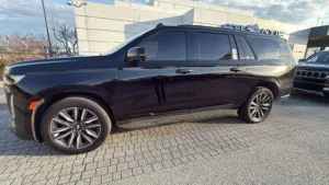 Luxury sedan car used for limo service