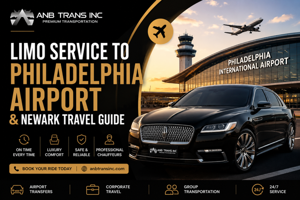 Limo Service to Philadelphia Airport vs. Newark Airport: Guide to Stress-Free Airport Transportation